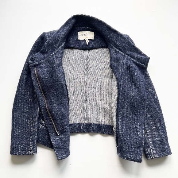 ISABEL MARANT ETOILE Navy Wool Jacket Size 1 100% Virgin Wool - Picture 7 of 8